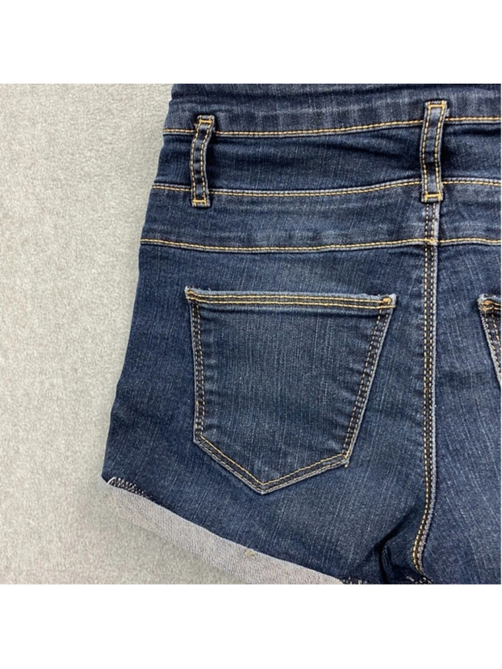 Refuge Women's Denim Blue Shorts - Picture 8 of 15